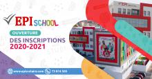 Ouverture des inscriptions pour l’année scolaire 2020-2021